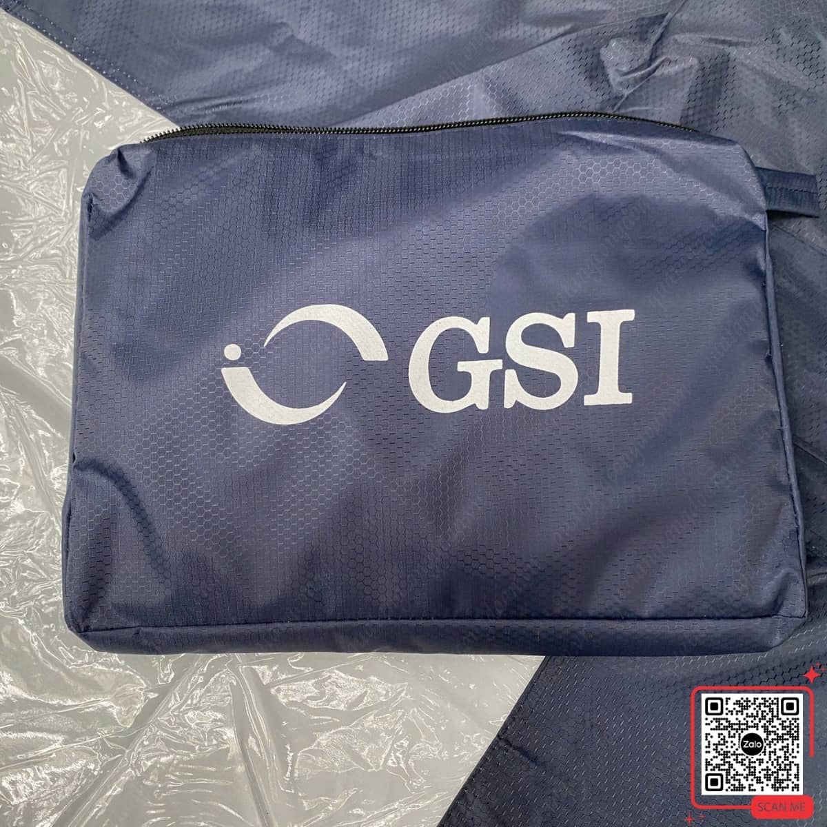 ao-mua-thuong-hieu-gsi-mau-xanh-than Áo mưa thương hiệu GSI màu xanh than in logo doanh nghiệp