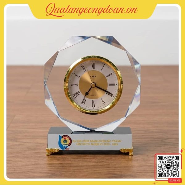Đồng hồ quà tặng Đại hội Công đoàn huyện Bắc Trà My