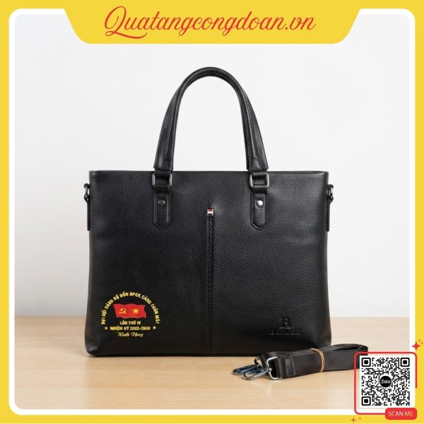 Cặp da Đại hội Đảng bộ Đồn BPCK Cảng Chân Mây