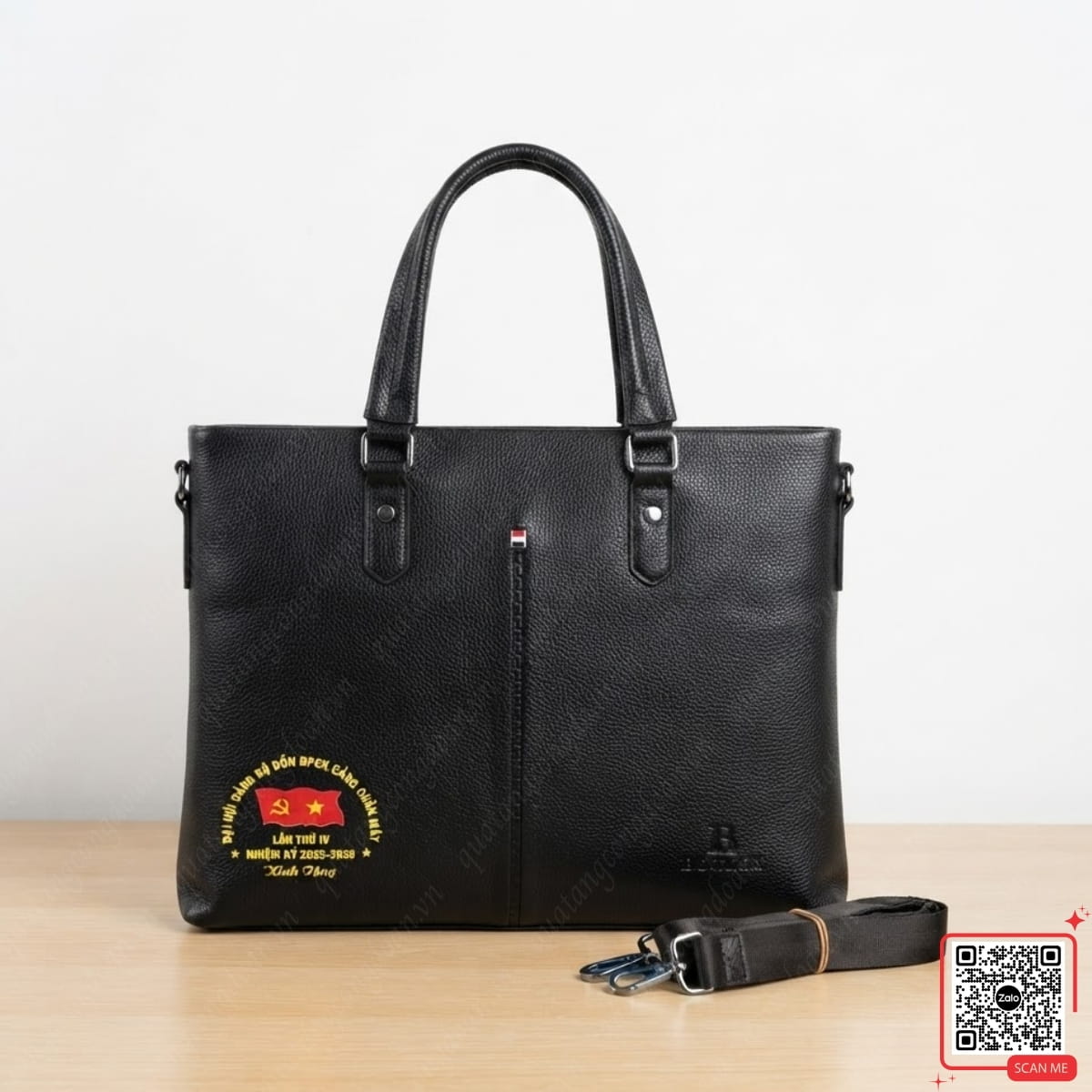 cap-da-dai-hoi-dang-don-bpck-cang-chan-may Cặp da Đại hội Đảng Đồn BPCK Cảng Chân Mây in logo