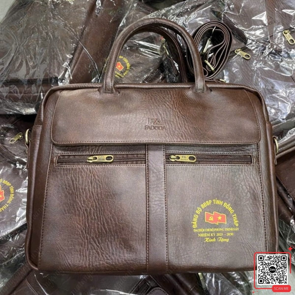 Cặp Da Đại Hội Chi Bộ Công An Xã Hưng Long 18 Cặp da hội nghị Đại hội Đảng bộ BĐBP tỉnh Đồng Tháp