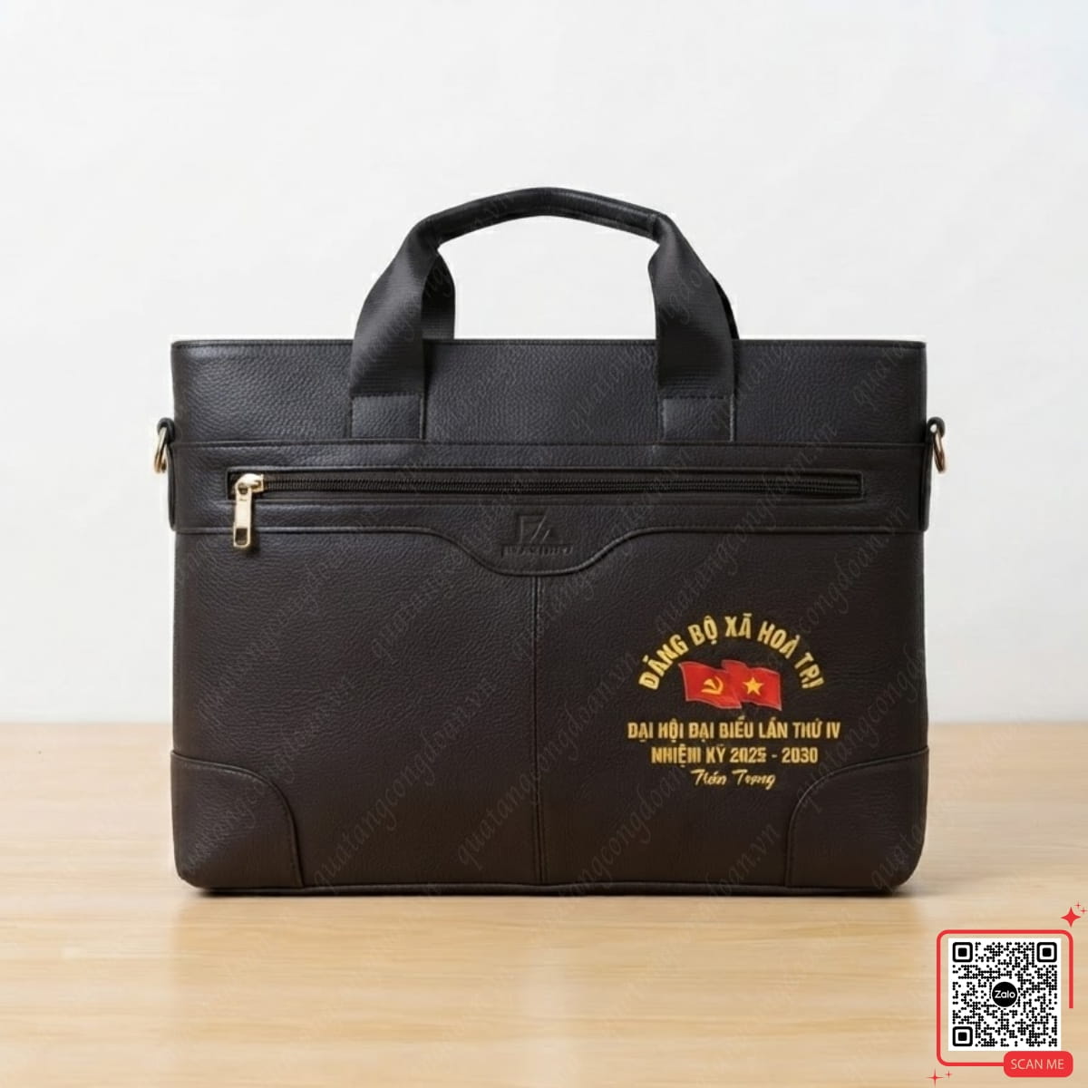 cap-da-in-logo-dai-hoi-dang-bo-xa-hoa-tri Cặp da in logo Đại hội Đảng bộ xã Hòa Trị