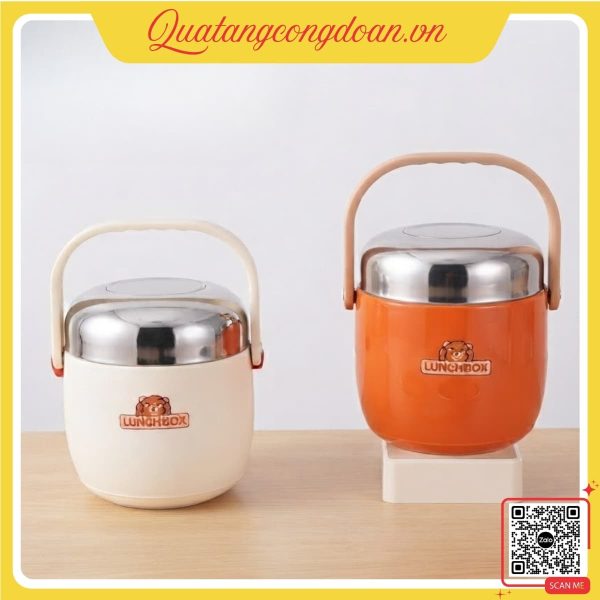 Hộp Cơm Giữ Nhiệt 1 Ngăn Loại 1.5L