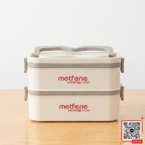 Hộp Cơm Giữ Nhiệt In Logo MetFone 3 hop com giu nhiet qua tang doanh nghiep in logo metfone