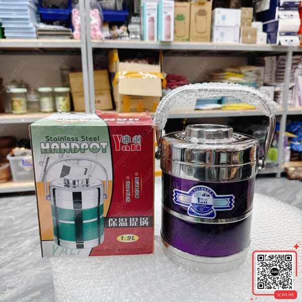 Hộp Đựng Cơm Inox 2 Tầng 3 hop com inox 2 tang nhieu ngan