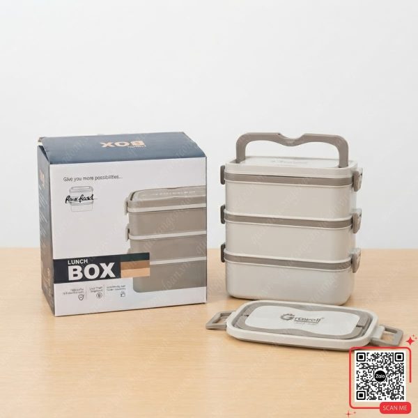 Hộp Cơm Giữ Nhiệt In Logo MetFone 6 hop dung com 2 tang in logo growell