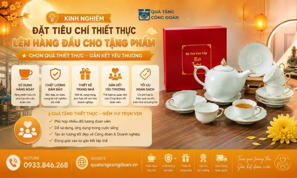 50+ Quà Tặng Trung Thu Cho Công Nhân KCN, Nhà Máy 43 Nên ưu tiên tính thiết thực cho món quà Trung Thu